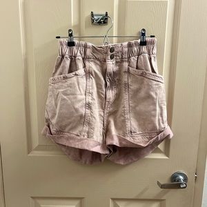 Free People soft pink shorts